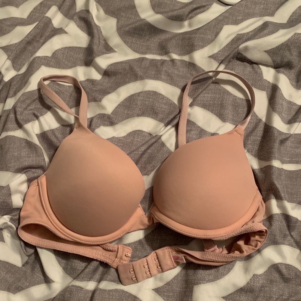 Pink bra